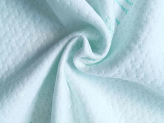 Knitted air layer fabric latex pillow memory pillow pillow pillow cover mattress cloth bamboo fiber custom logo