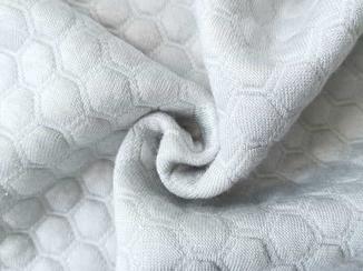 Factory direct sale piece dyed cotton air layer mattress fabric knitted jacquard mattress knitted jacquard air layer
