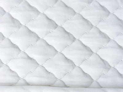 Cotton knitted sandwich fabric air layer printed latex pillow cover fabric mattress cover fabric factory direct sales