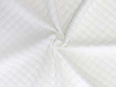 Hot selling cotton knitted jacquard air layer latex pillowcase mattress fabric baby diaper cushion cloth