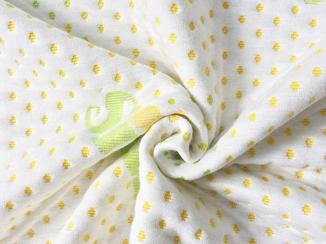 Air layer rayon silk cloth knitted jacquard latex mattress fabric latex pillow cover cloth cotton fabric