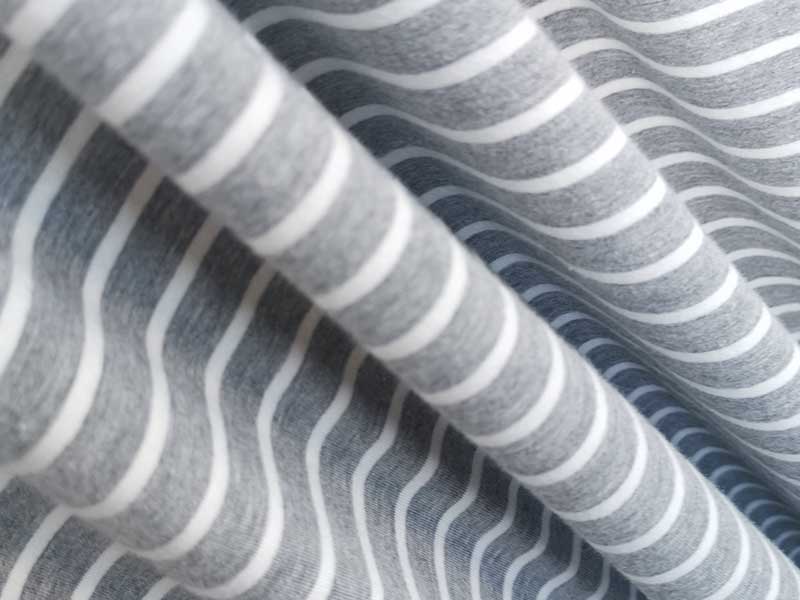Cotton Gray White Woven Stripe Pillowcase Yarn Dyed Clothing Cloth Home Textile Home Decoration Coth Single Jersey