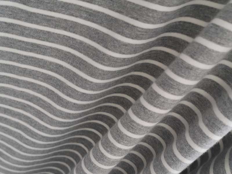 Cotton Gray White Woven Stripe Pillowcase Yarn Dyed Clothing Cloth Home Textile Home Decoration Coth Single Jersey