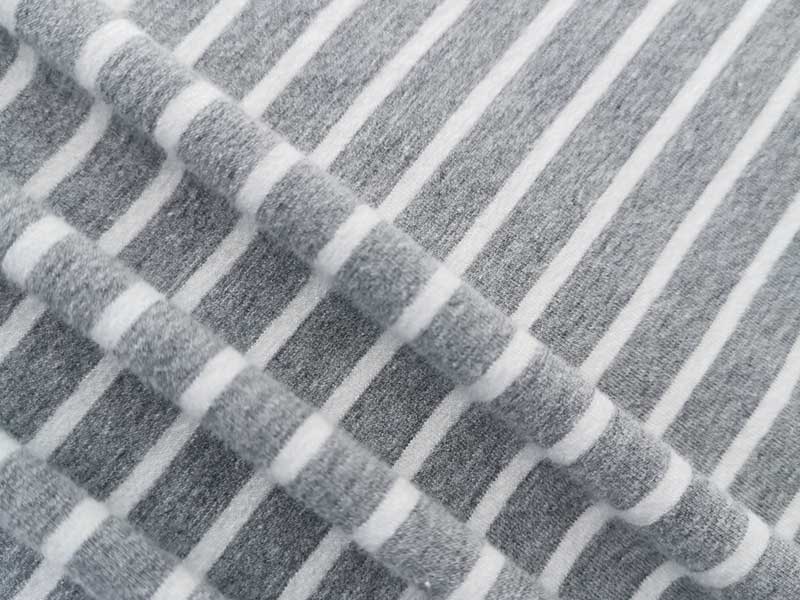 Cotton Gray White Woven Stripe Pillowcase Yarn Dyed Clothing Cloth Home Textile Home Decoration Coth Single Jersey