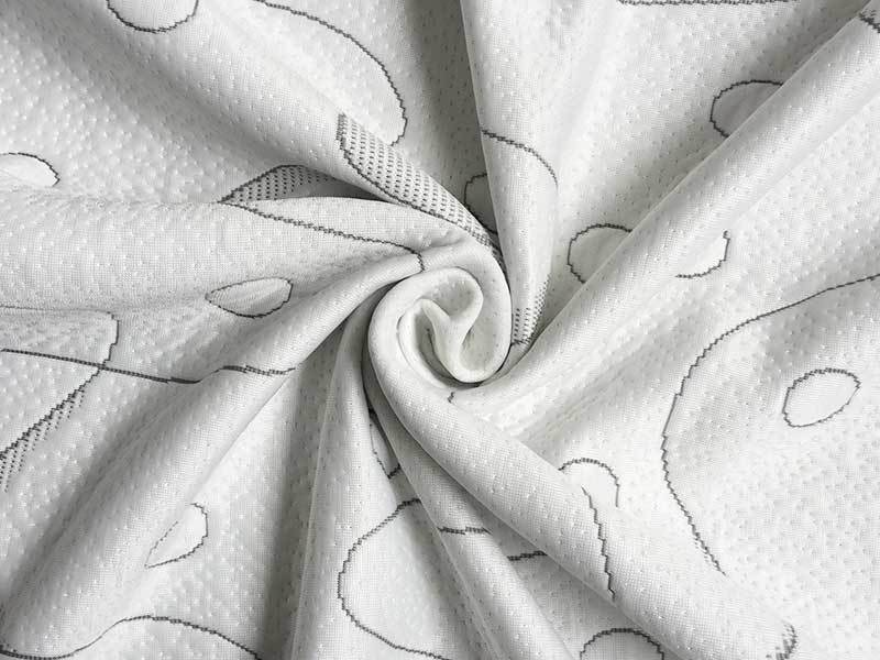 Knitted mattress cloth latex pillowcase cloth knitted air layer customized antibacterial anti mite anti-static home textile home decoration cloth
