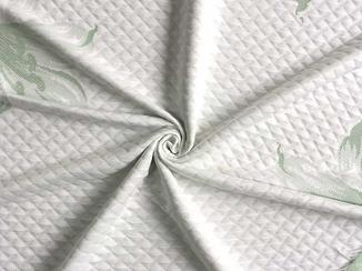 Knitted cool fiber cold silk mattress cloth yarn dyed mattress cloth air pillow cover cloth