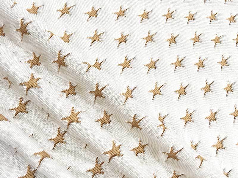 Wholesale polyester copper ion knitted air layer fabric knitted jacquard fabric mattress cloth 350g air