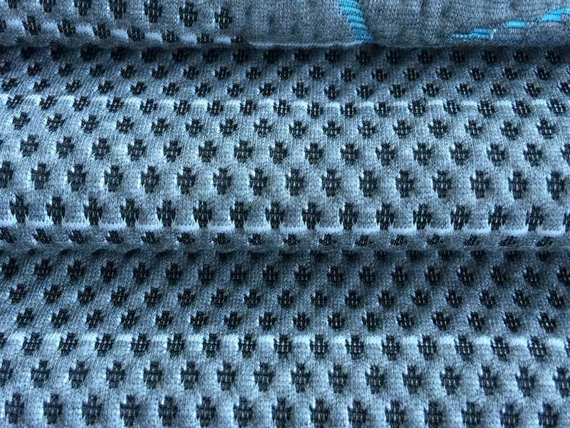 Manufacturer of antistatic fabric for knitted jacquard mattress cloth silver ion air layer latex pillow