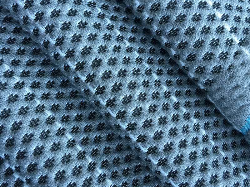 Manufacturer of antistatic fabric for knitted jacquard mattress cloth silver ion air layer latex pillow