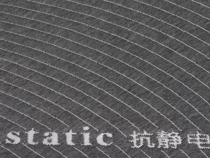 Production of knitted jacquard mattress fabric, silver ion air layer latex pillow anti-static fabric factory direct sales