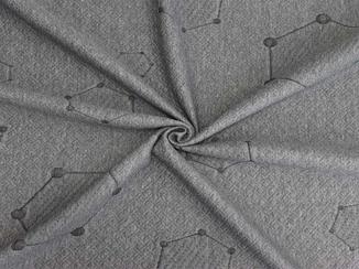 Graphene fabric Hangzhou manufacturer custom knitted air layer fabric Mattress fabric bed sheet fabric