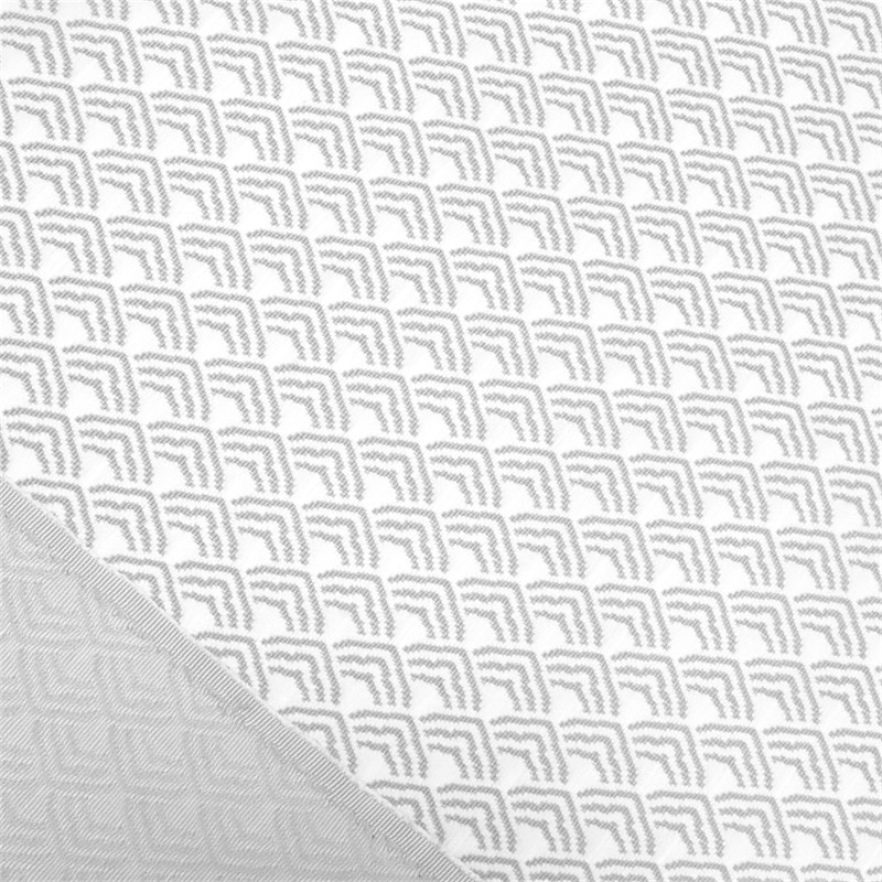 Upholstery Knitted Jacquard Mattress Fabric Pillow Cover Graphene Fabric