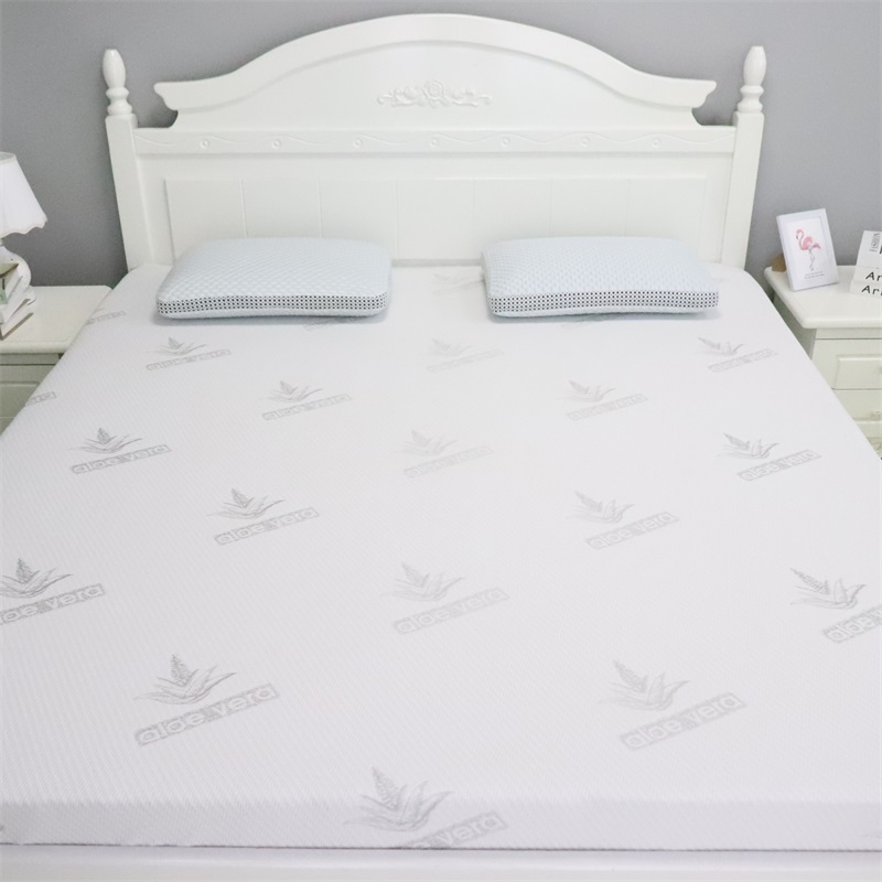 Luxury Healthy Mattress Protector Pad Aloe Fabric 