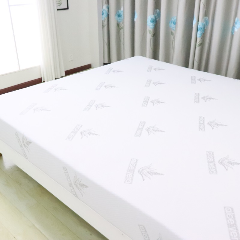 Luxury Healthy Mattress Protector Pad Aloe Fabric 