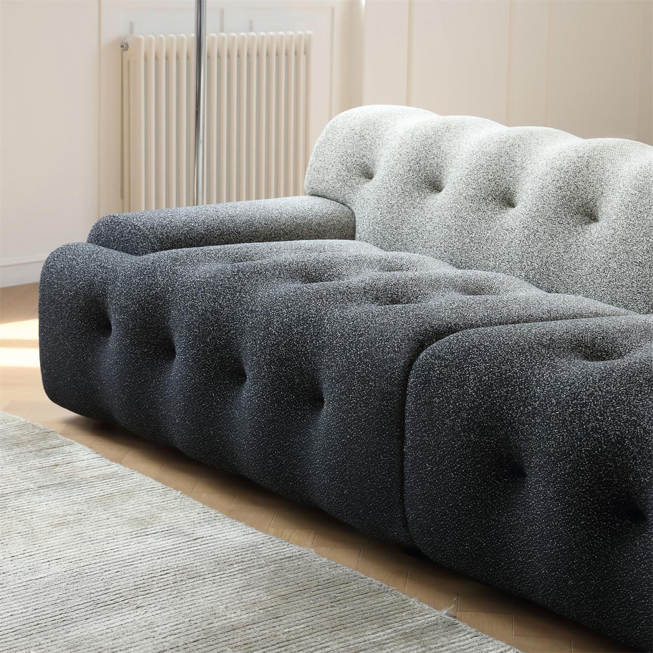 3D pattern knitting jacquard various colors sofa fabric