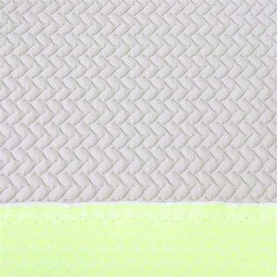 leaf pattern knitted jacquard Nordic style sofa fabric 