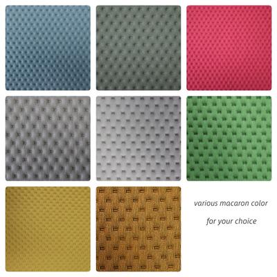 Macaroon color luxe living style sofa fabric 