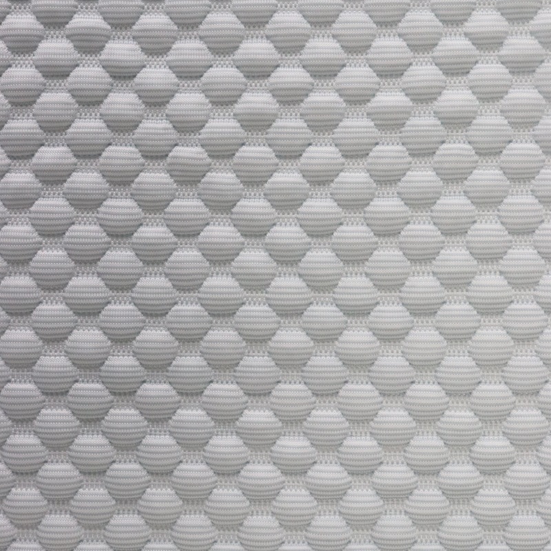 PE coolness stretchable breathable 3D design cooling fabric