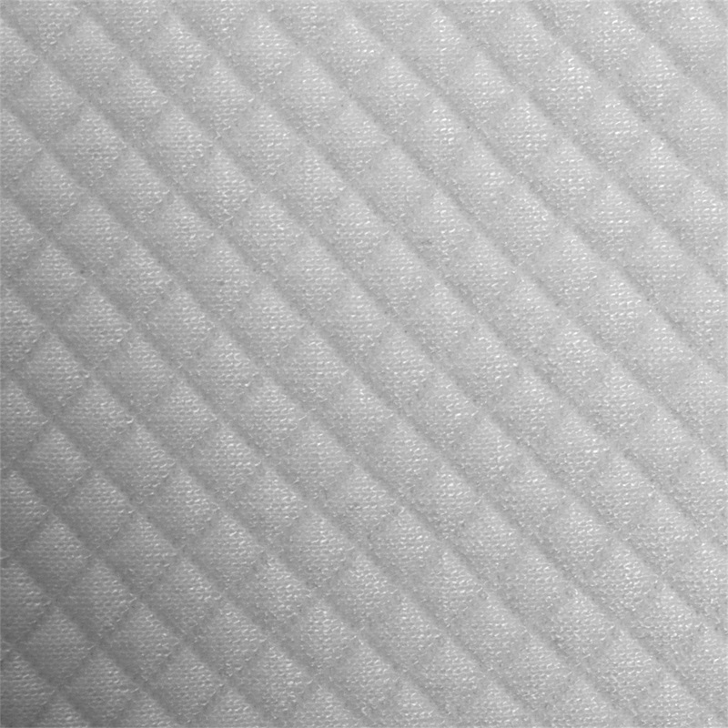 Breathable Mattress Knitted Ticking Fabric Pillow Cover Bamboo Fiber