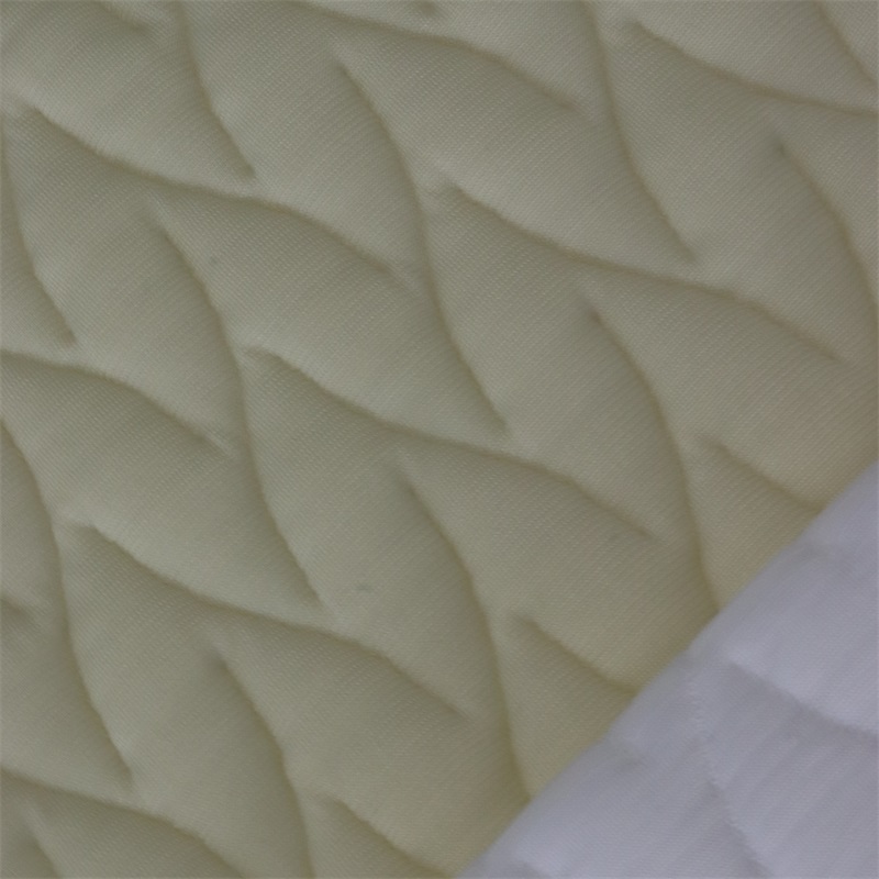 Natural Breathable Healthy Baby Air Layer Jacquard Knitted Cotton Fabric