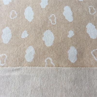  Home Textiles Baby Fabric  Jacquard Air Layer Colored Cotton Fabric 