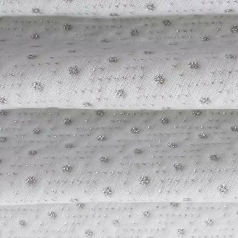 Air Layer Mattress Fabric Knitted Jacquard Mattress Rayon Fabric