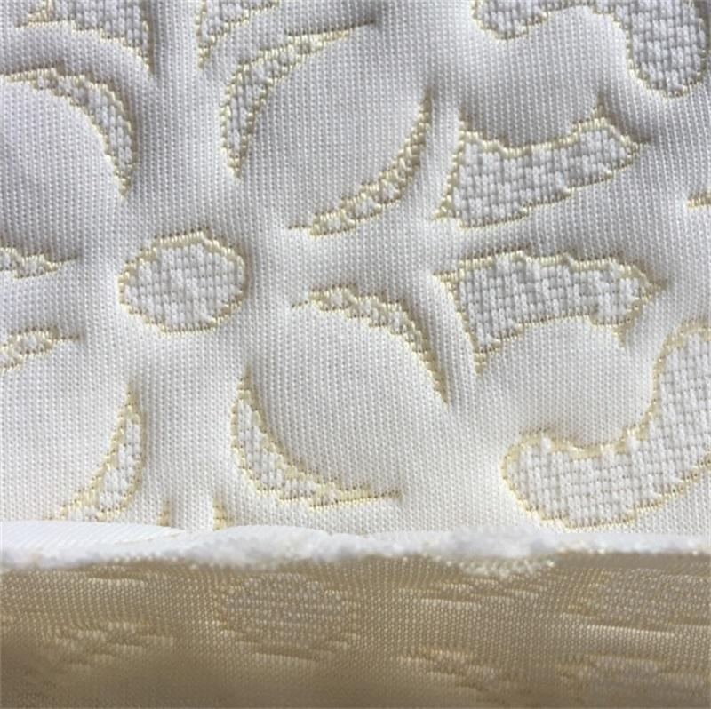 Luxurious Pattern  Mattress Fabric Knitted Jacquard Pillowcase Rayon Fabric