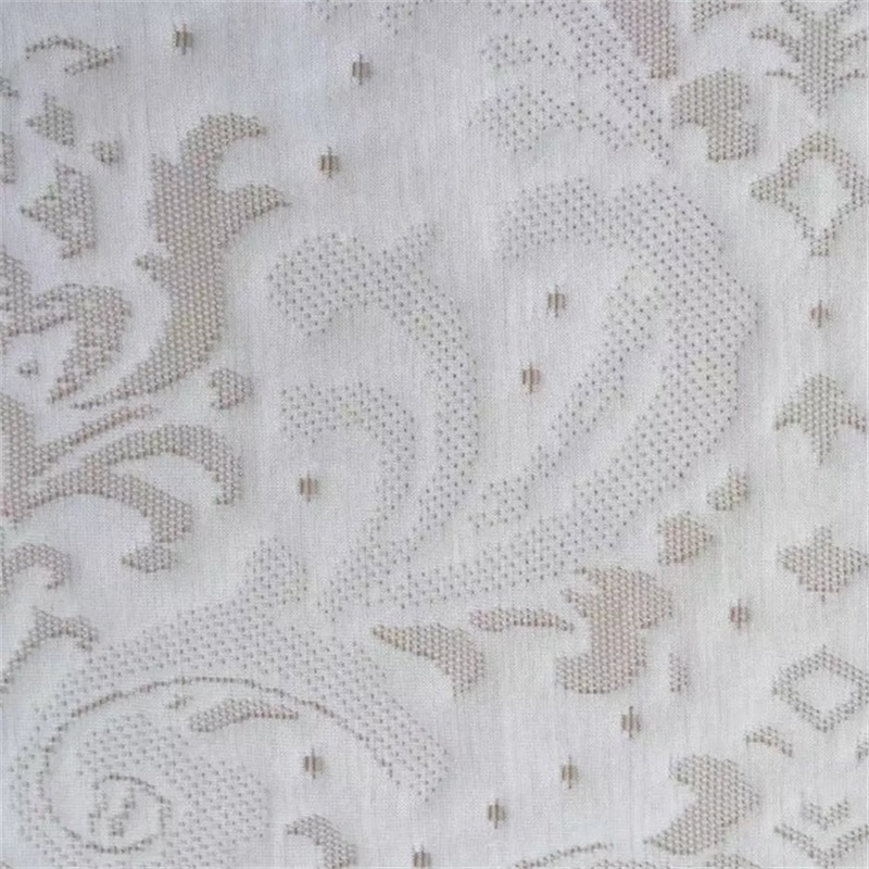 Knitted Jacquard Fabric Mattress protector Cushion Cover TC Fabric 