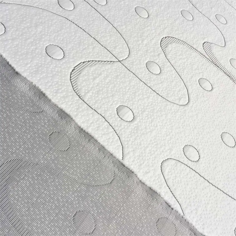 Air Layer Home Textile Knitted Mattress Cloth Antibacterial Fabric 