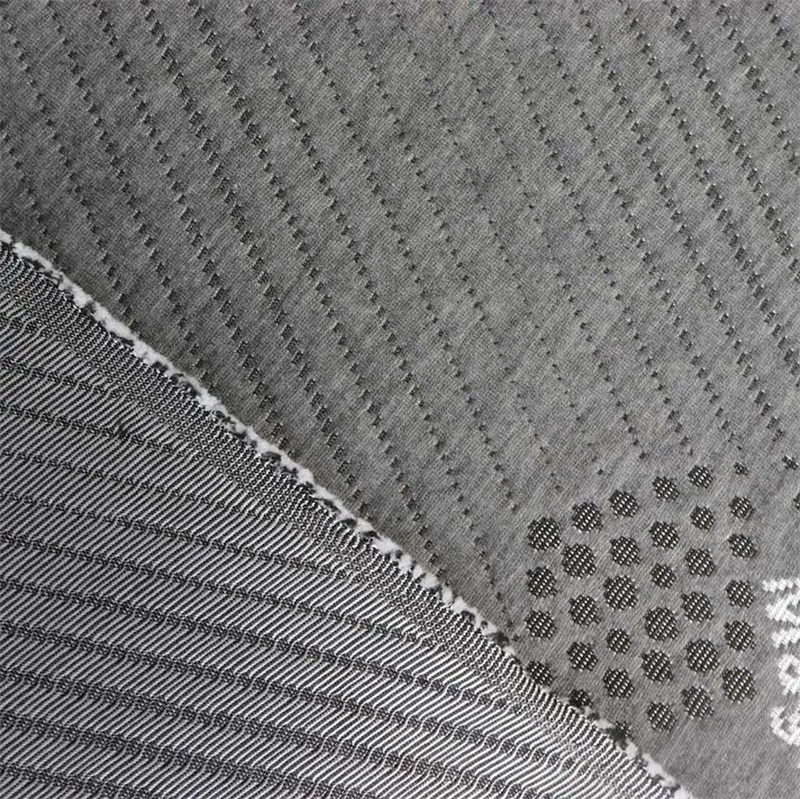 Functional Health Jacquard Knitted Fabric Mattress Fabric Magnetic Fiber Fabric 