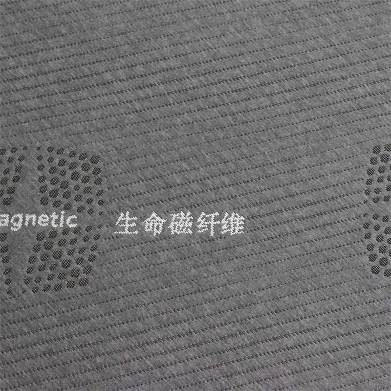 Functional Health Jacquard Knitted Fabric Mattress Fabric Magnetic Fiber Fabric 
