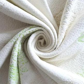 Eco-Friendly Natural Knitted Fabric Mattress Fabric Jacquard Mint Fiber Fabric