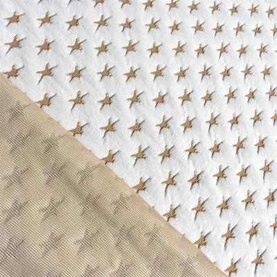 Anti-bacterial Mattress Ticking Polyester Fabric Jacquard Copper Ion Fabric